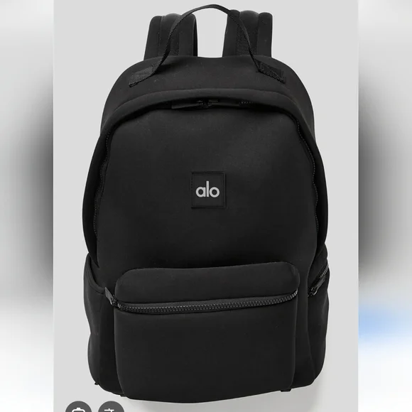 ALO Yoga Classic Black Backpack. NWT. - Picture 1 of 13